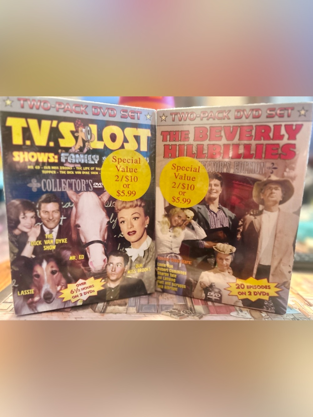 TV’s Lost Shows & Beverly Hillbillies Collector's Edition SEALED DVD Sets